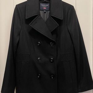 New Pea Coat by London Fog with Scarf